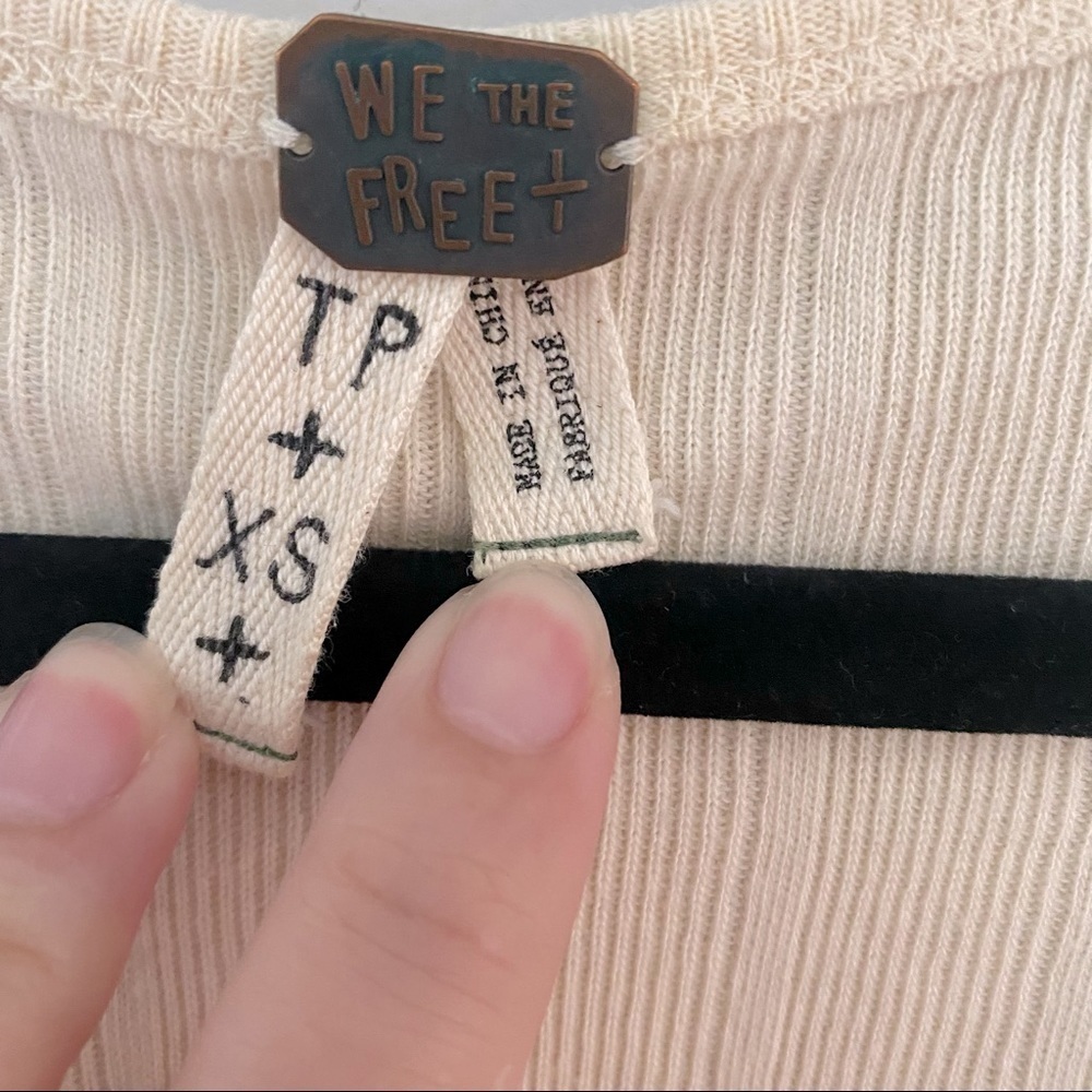 We The Free Ribbed Criss Cross Sweater - Picture 3 of 4